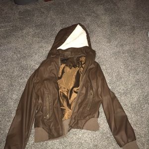 BARELY worn brown jacket!